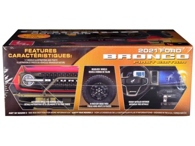 Diecast Model Amt Skill 2 Model Kit 2021 Ford Bronco First Edition 1/25 Scale Model By Amt In Multi