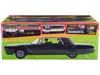 Diecast Model Amt Skill 2 Model Kit Black Beauty "the Green Hornet" (1966â€"1967) Tv Series With Green Hornet And Kato