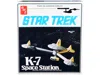 Diecast Model Amt Skill 2 Model Kit K-7 Space Station "star Trek" (1966-1969) Tv Series 1/7600 Scale Model By Amt