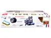 Diecast Model Amt Skill 3 Model Kit Ford C900 Truck Tractor With Trailer "u. S. Mail" 1/25 Scale Model By Amt