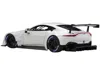 Diecast Model Autoart 2018 Aston Martin Vantage Gte Le Mans Pro White With Carbon Accents 1/18 Model Car By Autoart
