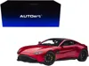 Diecast Model Autoart 2019 Aston Martin Vantage Rhd (right Hand Drive) Hyper Red Metallic With Carbon Top 1/18 Model Car B