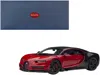 Diecast Model Autoart 2019 Bugatti Chiron Sport Italian Red And Carbon Black 1/18 Model Car By Autoart