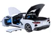 Diecast Model Autoart 2020 Chevrolet Corvette C8 Stingray Ceramic Matrix Gray Metallic 1/18 Model Car By Autoart