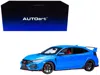 Diecast Model Autoart 2021 Honda Civic Type R (fk8) Rhd (right Hand Drive) Racing Blue Pearl 1/18 Model Car By Autoart