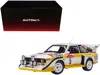 Diecast Model Autoart Audi Quattro S1 #5 W. Roehrl - Ch. Geistdoerfer Winner Rally San Remo (1985) 1/18 Model Car By Autoa