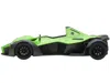 Diecast Model Autoart Bac Mono Metallic Green 1/18 Model Car By Autoart