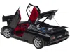 Diecast Model Autoart Bugatti Eb110 Ss Super Sport Nero Vernice Black With Red Interior And Silver Wheels 1/18 Model Car B