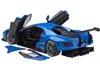Diecast Model Autoart Ford Gt Le Mans Plain Color Version Blue 1/18 Model Car By Autoart