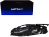 Diecast Model Autoart Lamborghini Aventador Liberty Walk Lb-works Livery Black With Carbon Hood Limited Edition 1/18 Model