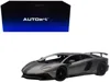 Diecast Model Autoart Lamborghini Aventador Lp750-4 Sv Grigio Titans/ Matt Grey 1/18 Model Car By Autoart