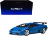 Diecast Model Autoart Lamborghini Diablo Sv-r Blu Le Mans Blue 1/18 Model Car By Autoart