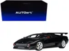 Diecast Model Autoart Lamborghini Diablo Sv-r Deep Black 1/18 Model Car By Autoart
