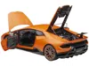 Diecast Model Autoart Lamborghini Huracan Performante Arancio Anthaeus / Matt Orange With Copper Wheels 1/12 Model Car By