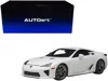 Diecast Model Autoart Lexus Lfa Whitest White With Red And Black Interior 1/18 Model Car By Autoart