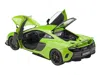 Diecast Model Autoart Mclaren 675lt Napier Green With Black Wheels 1/18 Model Car By Autoart