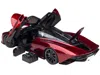 Diecast Model Autoart Mclaren Speedtail Volcano Red Metallic With Black Top And Suitcase Accessories 1/18 Model Car By Aut