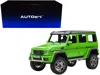 Diecast Model Autoart Mercedes Benz G500 4x4 2 Alien Green 1/18 Model Car By Autoart