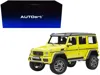 Diecast Model Autoart Mercedes Benz G500 4x4 2 Electric Beam/ Yellow 1/18 Model Car By Autoart