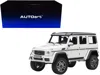 Diecast Model Autoart Mercedes Benz G500 4x4 2 Gloss White 1/18 Model Car By Autoart