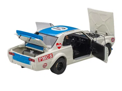 Diecast Model Autoart Nissan Skyline Gt-r (kpgc-10) #15 K. Takahashi Winner Racing 1972 Fuji 300 Km Speed Race "millennium In White