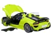 Diecast Model Autoart Porsche 918 Spyder "weissach Package" Acid Green 1/18 Model Car By Autoart