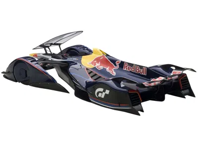 Diecast Model Autoart Red Bull X2014 Fan Car Red Bull Color Sebastian Vettel 1/18 Model Car By Autoart In Purple