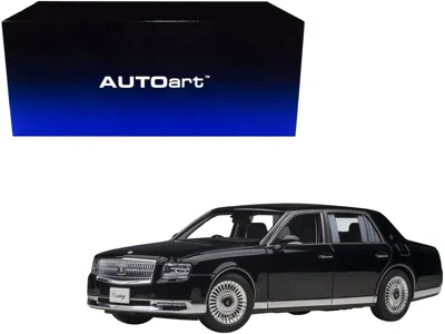 Diecast Model Autoart Toyota Century With Curtains Rhd (right Hand Drive) Black Special Edition 1/18 Model Car By Autoart