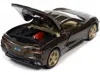 Diecast Model Autoworld 2020 Chevrolet Corvette Zeus Bronze Metallic "sports Cars" Limited Edition 1/64 Diecast Model Car By