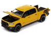 Diecast Model Autoworld 2023 Ram 1500 Rebel Havoc Edition Pickup Truck Baja Yellow "muscle Trucks" Series 1/64 Diecast Model