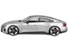 Diecast Model Bburago 2022 Audi Rs E-tron Gt Silver Metallic With Sunroof 1/18 Diecast Model Car By Bburago
