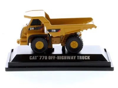 Diecast Model Diecast Masters Cat Caterpillar 770 Offâ€"highway Truck Yellow "micro-constructor" Series Diecast Model By Diecast M
