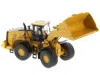 Diecast Model Diecast Masters Cat Caterpillar 982 Xe Wheel Loader Yellow With Operator "high Line Series" 1/50 Diecast Model By Di