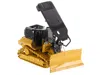 Diecast Model Diecast Masters Cat Caterpillar D5 Xr Fire Suppression Track Type Dozer Yellow "high Line" Series 1/50 Diecast Model
