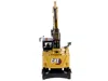 Diecast Model Diecast Masters Cat Caterpillar M318 Wheeled Excavator Yellow With Operator "high Line" Series 1/50 Diecast Model By