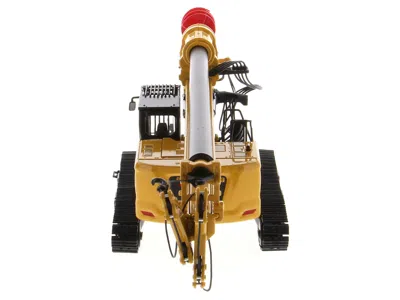 Diecast Model Diecast Masters Czm Ek160 Cylinder Crowd Drilling Rig Yellow "high Line" Series 1/50 Diecast Model By Diecast Master