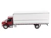 Diecast Model Diecast Masters Peterbilt 536 Truck With Supreme Signature Van Body Red Metallic "transport Series" 1/32 Diecast Mod