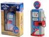 Diecast Model Greenlight 1948 Wayne 100-a Gas Pump "vp Racing Fuels" Blue And Gray "vintage Gas Pumps" Series 13 1/18 Diecast