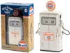 Diecast Model Greenlight 1954 Tokheim 350 Twin Gas Pump "good Gulf - Gulf Oil" White (weathered) "vintage Gas Pumps" Series 1