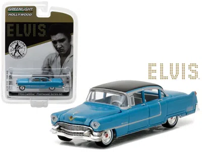Greenlight 1/18 Cadillac Fleetwood Series 60 Special 1955 – Bleue – Modèle 12924