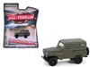 Diecast Model Greenlight 1962 Nissan Patrol Matt Olive Green "all Terrain" Series 16 1/64 Diecast Model Car By Greenlight