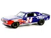 Diecast Model Greenlight 1969 Chevrolet Camaro #24 "william Byron - Hendrick Motorsports First Win Tribute" Blue With Flame G