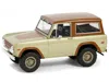 Diecast Model Greenlight 1970 Ford Bronco Gold Metallic With Brown Hood And Top "lost" (2004-2010) Tv Series "hollywood" Seri