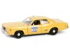 Diecast Model Greenlight 1975 Plymouth Fury Taxi "crescent Cab Co." Yellow "poltergeist" (1982) Movie "hollywood" Series 20 1