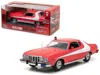 Diecast Model Greenlight 1976 Ford Gran Torino Red With White Stripes "starsky And Hutch" (1975-1979) Tv Series 1/24 Diecast