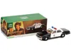 Diecast Model Greenlight 1986 Chevrolet Caprice Black And White Lapd (los Angeles Police Department) "macgyver" (1985-1992) T