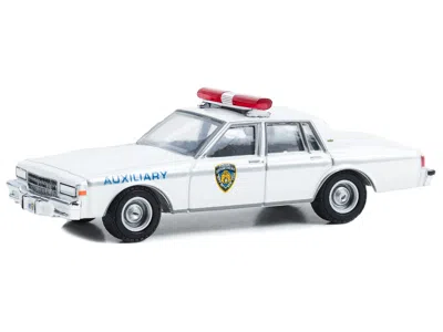 Diecast Model Greenlight 1989 Chevrolet Caprice "new York Police Department (nypd)" White With Nypd Squad Number Decal Sheet