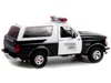 Diecast Model Greenlight 1996 Ford Bronco Police Black And White Oklahoma Highway Patrol "artisan Collection" 1/18 Diecast Mo
