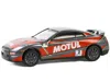 Diecast Model Greenlight 2015 Nissan Gt-r (r35) #2 "motul" Gray With Red Graphics "hobby Exclusive" Series 1/64 Diecast Model