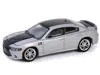 Diecast Model Greenlight 2018 Dodge Charger Srt 392 Silver Metallic With Black Stripe "mr. Norm Heritage Gss Charger" "hobby